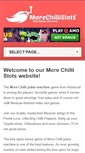Mobile Screenshot of morechillislots.com
